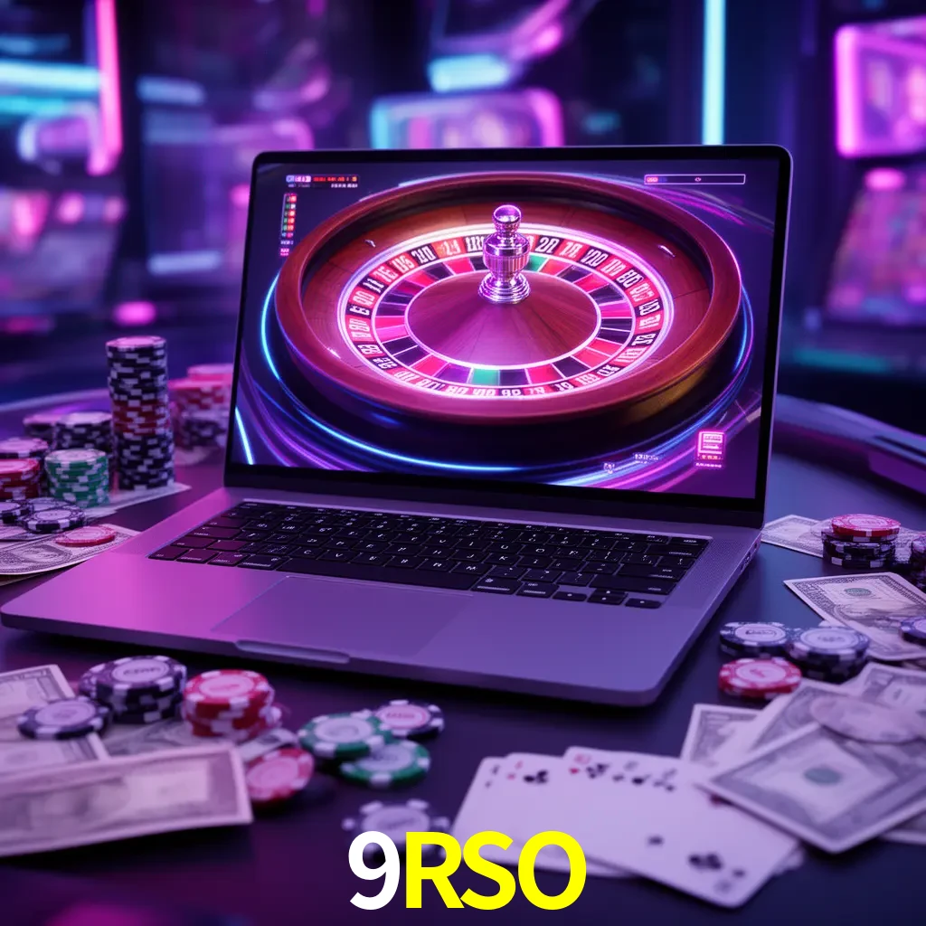 Centro móvil 9RSO con casino, cajero, bonos, app y acceso de cuenta para México
